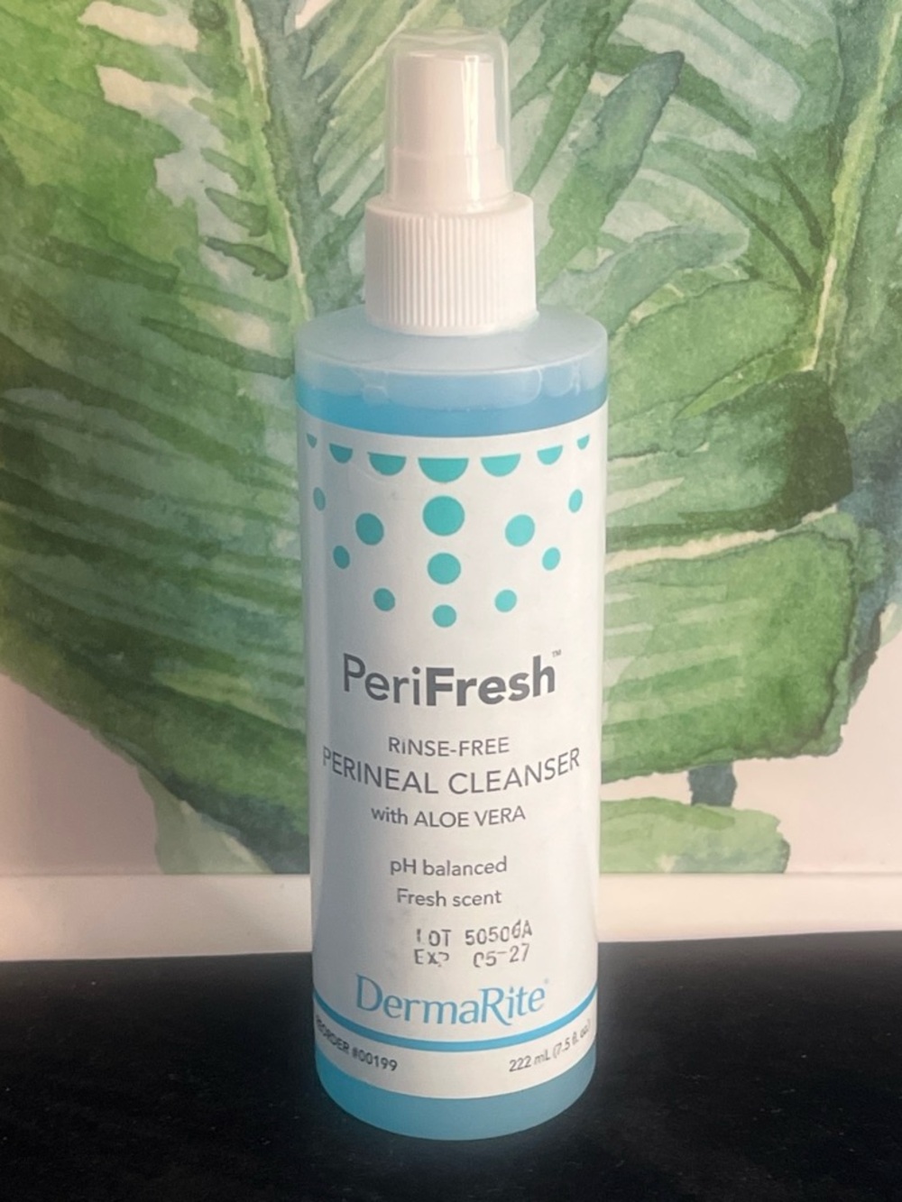 PeriFresh Rinse-Free Perineal Cleanser - Blue